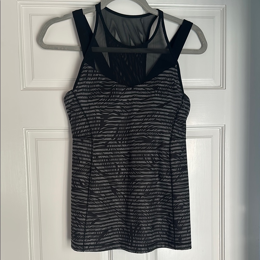 Lululemon Black/Grey Tank Top Size 6